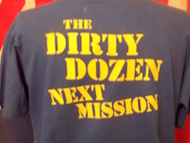Crew Promo Shirt/The Dirty Dozen-Next Mission-1985